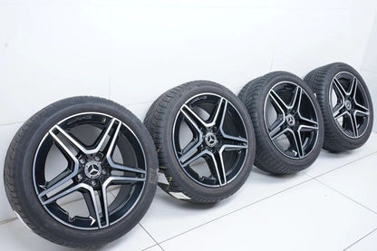 Roues et pneus hiver 18 pouces pour Mercedes Classe AB W177 B247