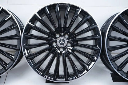 4 x Mercedes EQE V295 W295 AMG Alufelgen 21 Zoll A2954012500 A2954012600