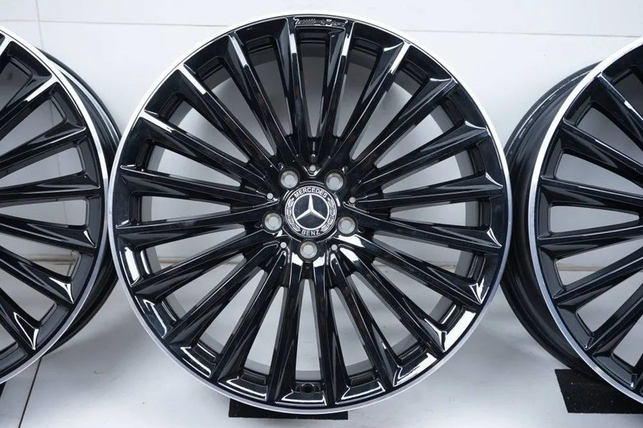 4 x Mercedes EQE V295 W295 AMG Alufelgen 21 Zoll A2954012500 A2954012600