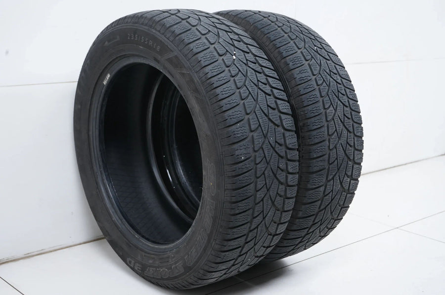 2x Dunlop Winter Tires 235/55 R18 18 inch AO approx. 4mm