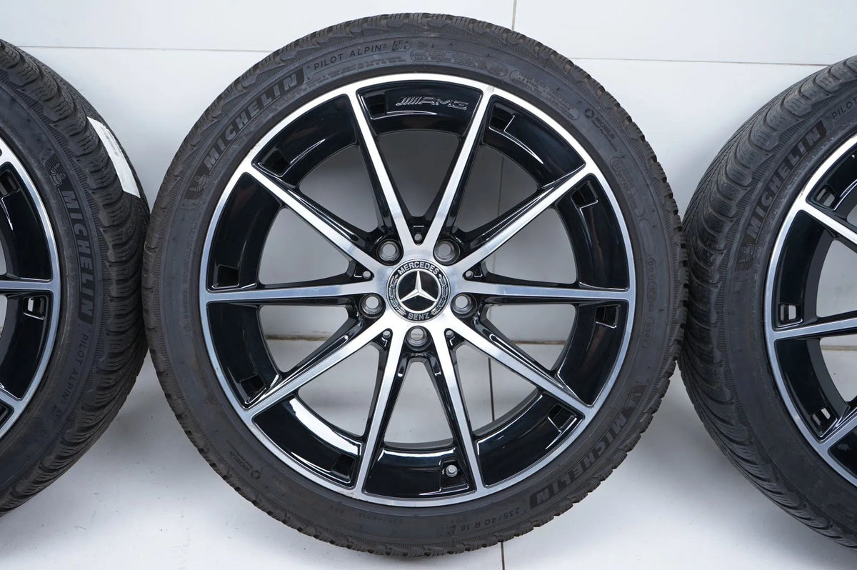 Mercedes A35 W177 AMG Winterreifen Winterräder 235 40 18 Zoll Detailansicht 7