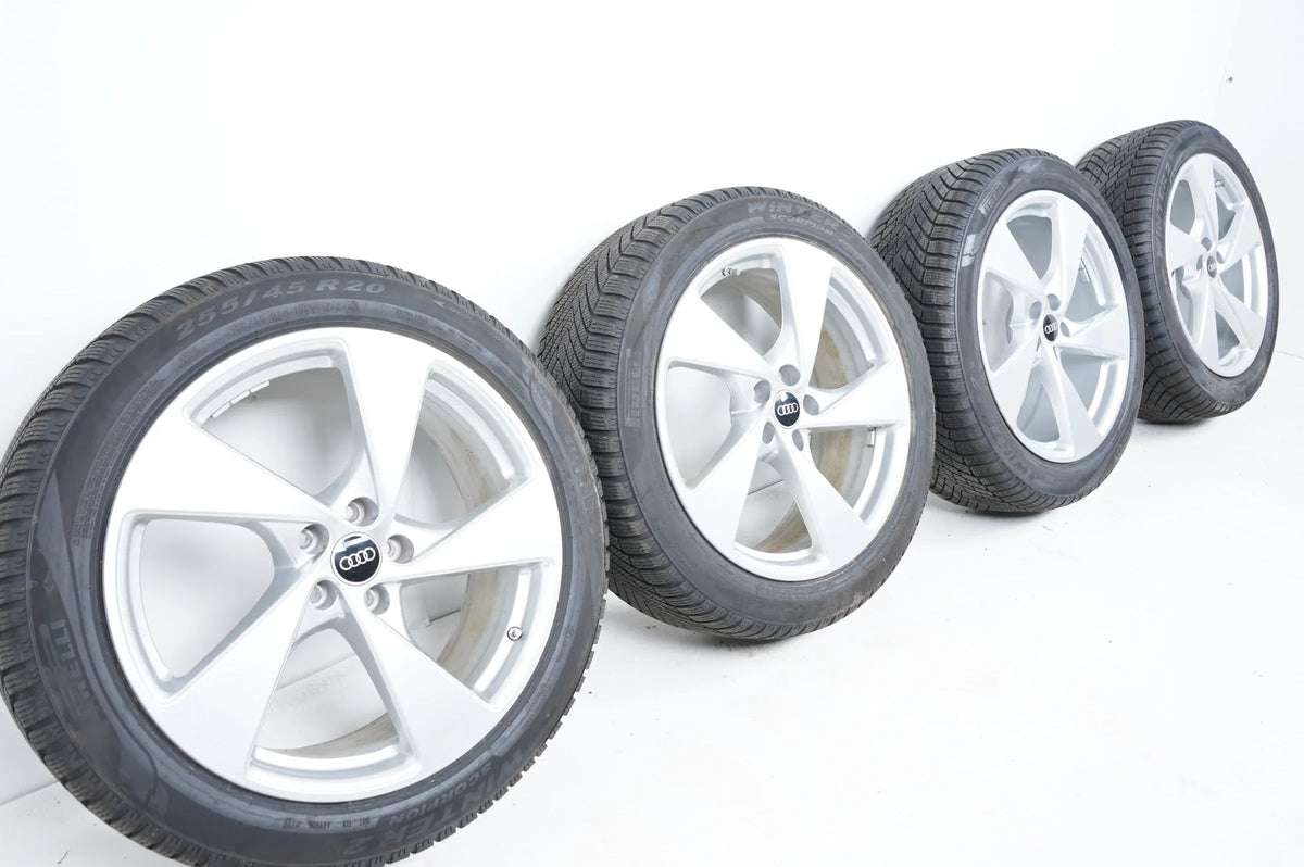 Audi Q5 GU 8MA Alufelgen Winterreifen Winterräder 255 45 20 Zoll 8MA601025G Vue détaillée 2