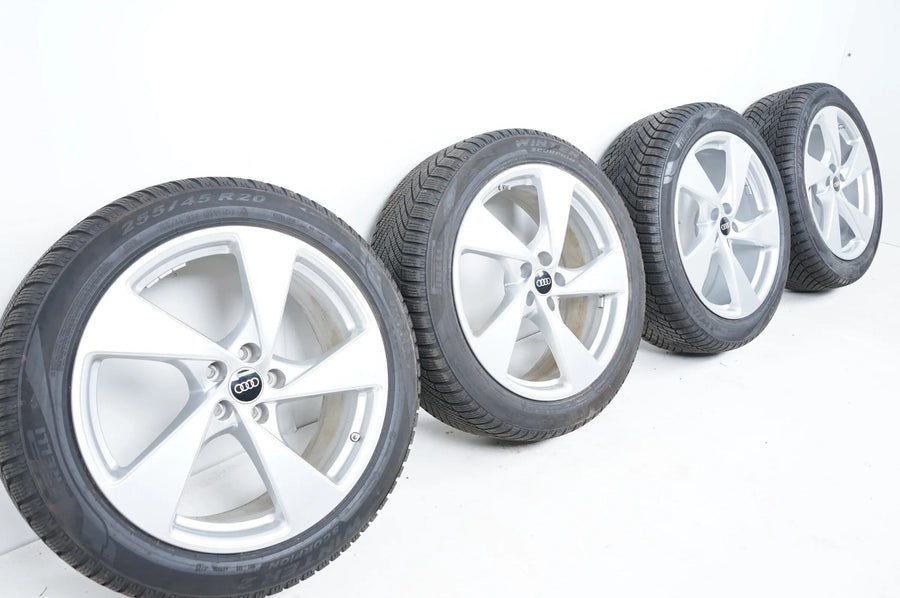 Audi Q5 GU 8MA lichtmetalen velgen winterbanden winterwielen 255 45 20 inch 8MA601025G