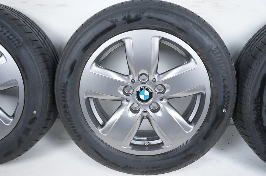 Original BMW Serie 1 F40 Serie 2 F44 cerchi in lega ruote estive pneumatici estivi 205 55 R16 6mm