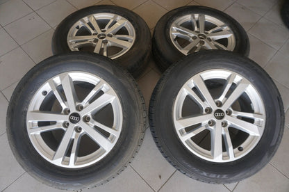 Original Audi Q3 F3 Alufelgen Sommerräder Sommerreifen 215 65 R17 99V 2018 8mm