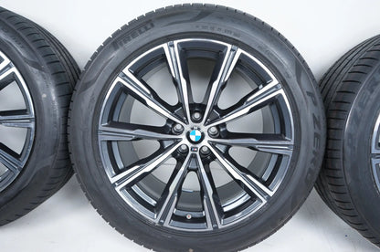 Neu BMW X5 X6 G05 G06  Sommerreifen Sommerräder 20 Zoll M740 8071996 8071997