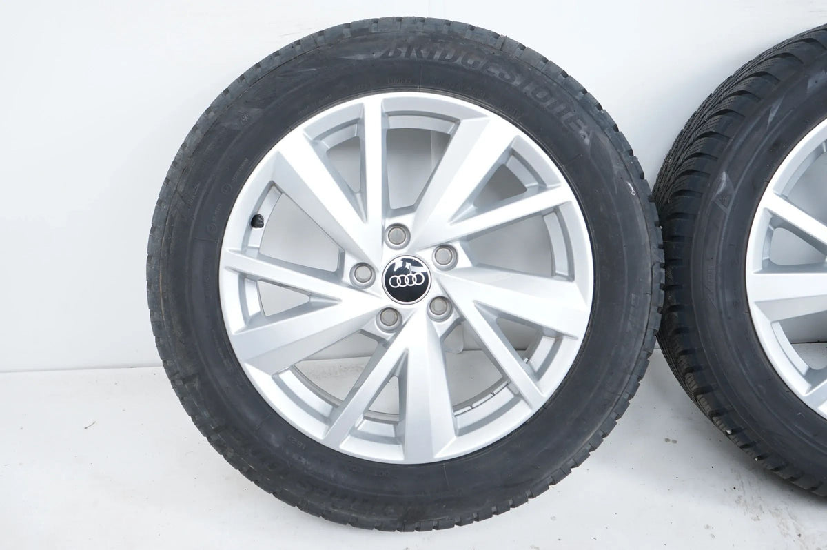 Wie Neu Audi Q2 81A Winterräder Winterreifen 215 55 17 Zoll 8mm 81A601025C Vue détaillée 3