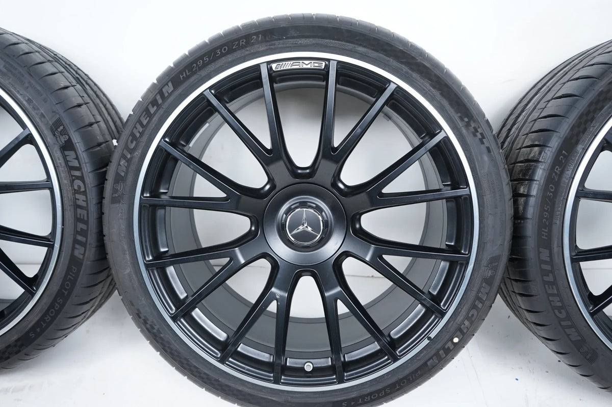 Mercedes E53 AMG W214 Sommerräder Sommerreifen 20 Zoll A2144011300 A2144011400 Detailweergave 5