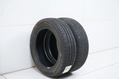 2x All-weather summer tires Continental 165 65 15 inch approx. 6mm