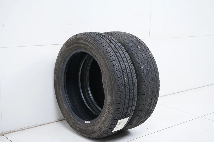 2x All-weather summer tires Continental 165 65 15 inch approx. 6mm