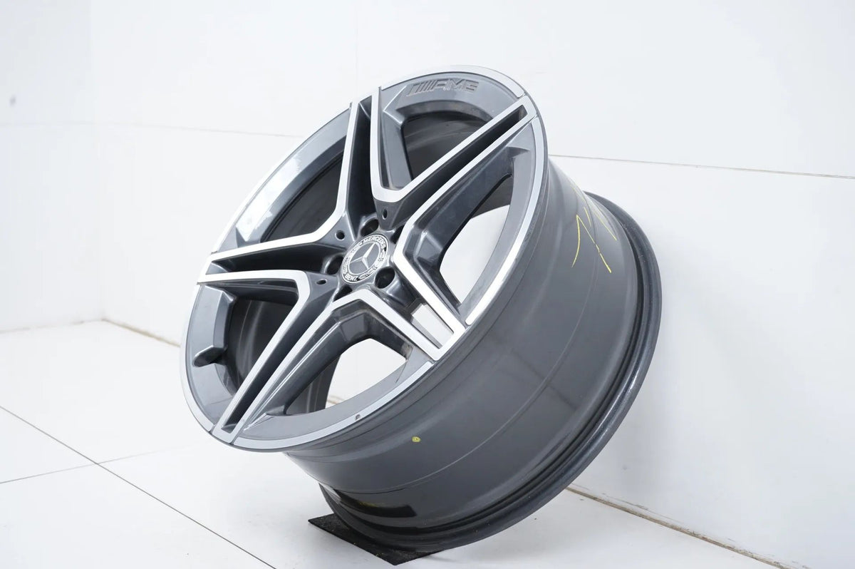 1 x Mercedes GLS X167 AMG lichtmetalen velg 21 inch A1674017300 10J ET44 Detailweergave 3