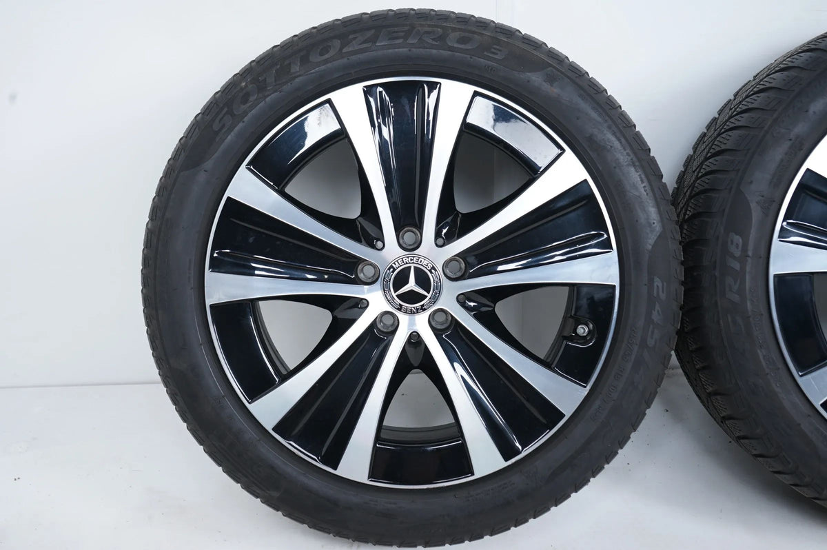 Mercedes E Klasse W213 Hybrid Winterräder Winterreifen 18 Zoll Detailansicht 3