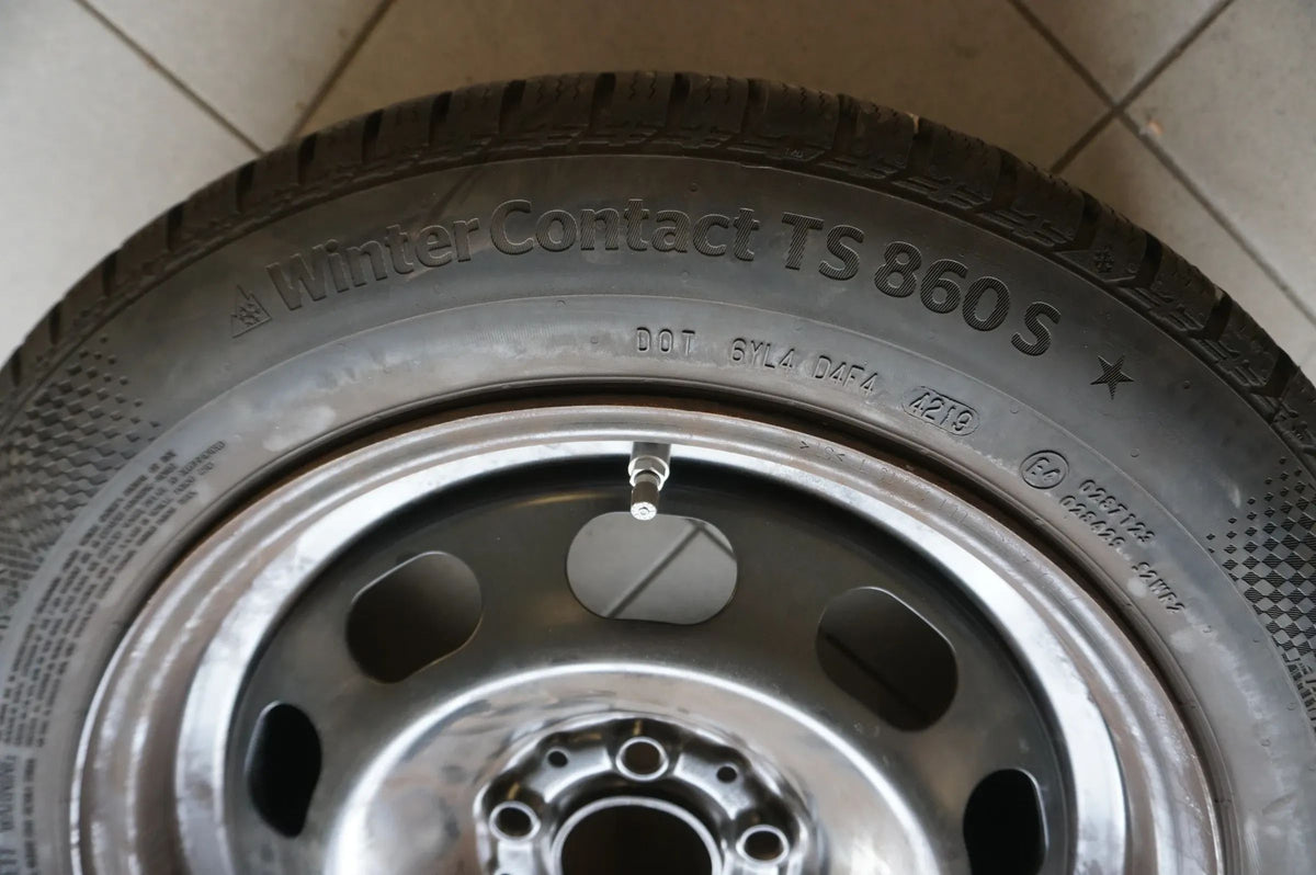 Original BMW 1er F40 2er Stahlfelgen Winterräder Winterreifen 195 60 R16 6mm RDK Detail view 4