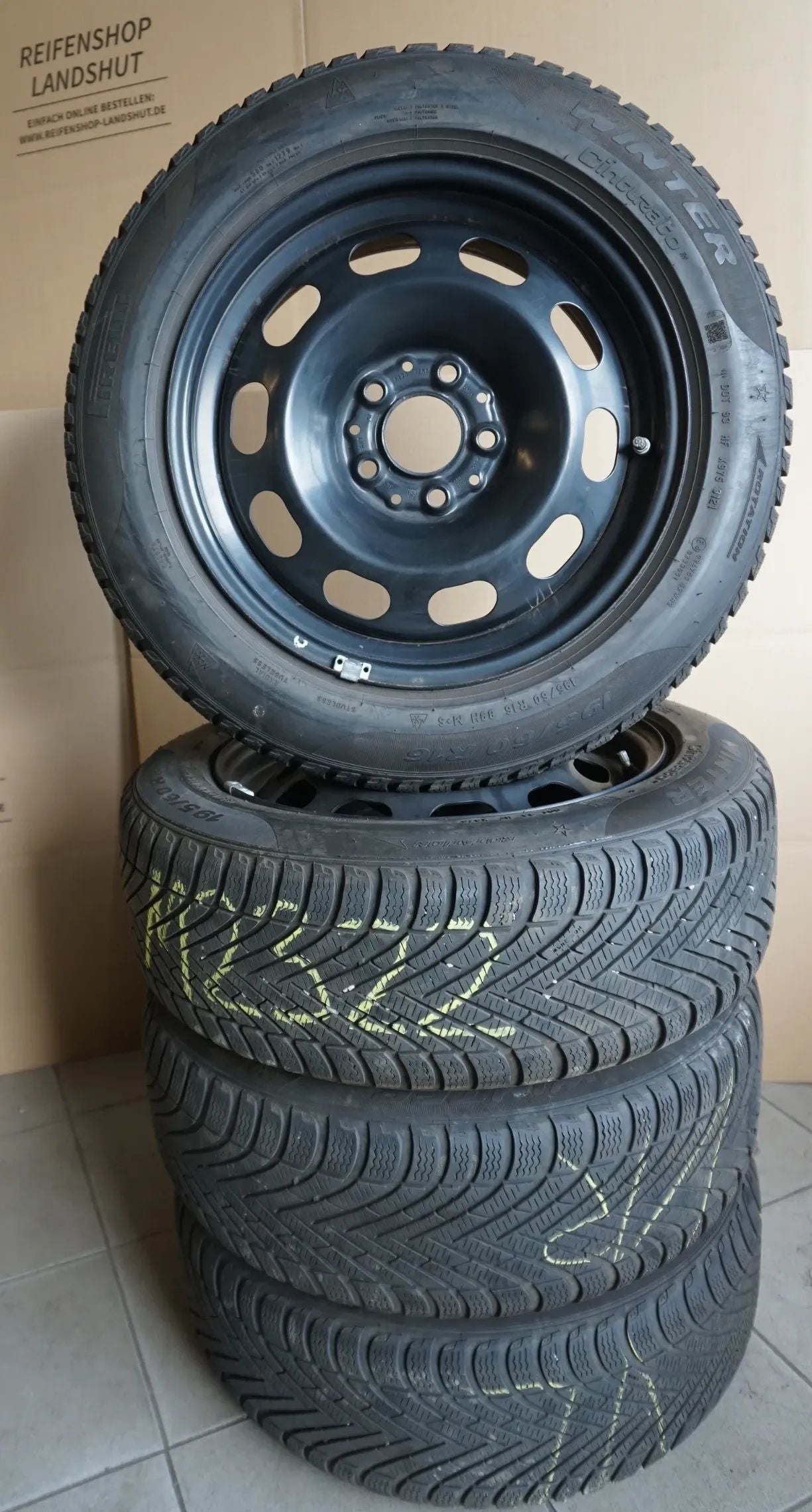 Original BMW 1er F40 2er Stahlfelgen Winterräder Winterreifen 195 60 R16 5,5mm