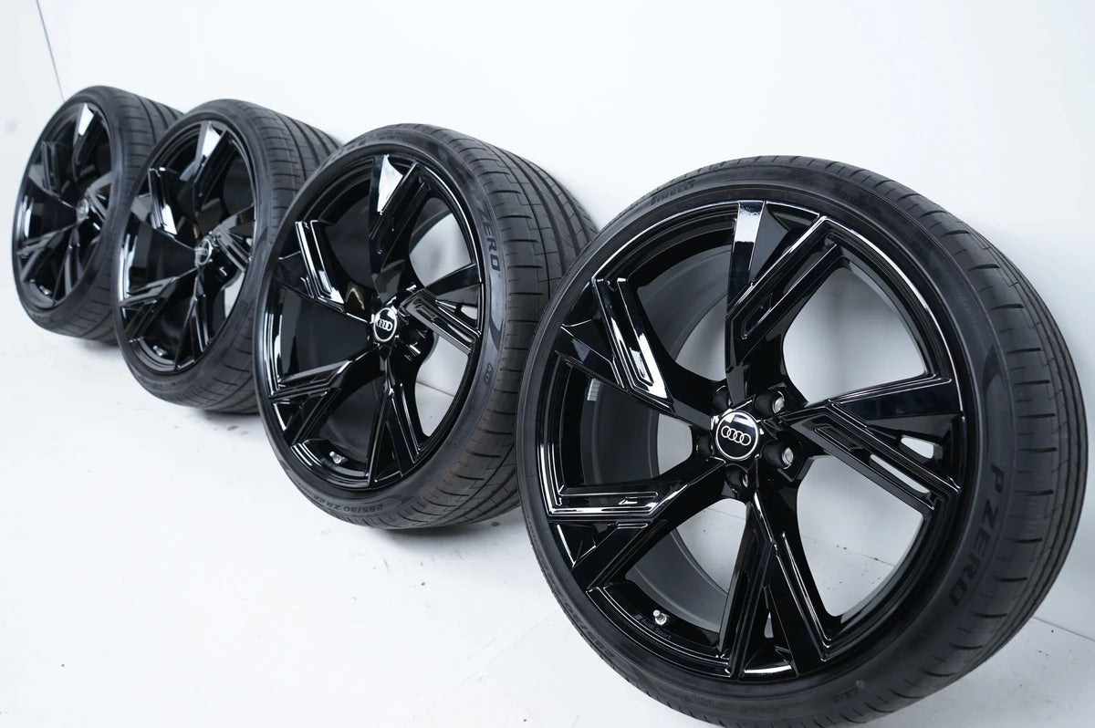 Like New Audi RS6 4K C8 Summer Wheels Summer Tires 285 30 22 Inch 4K0601025DH Detailansicht 7