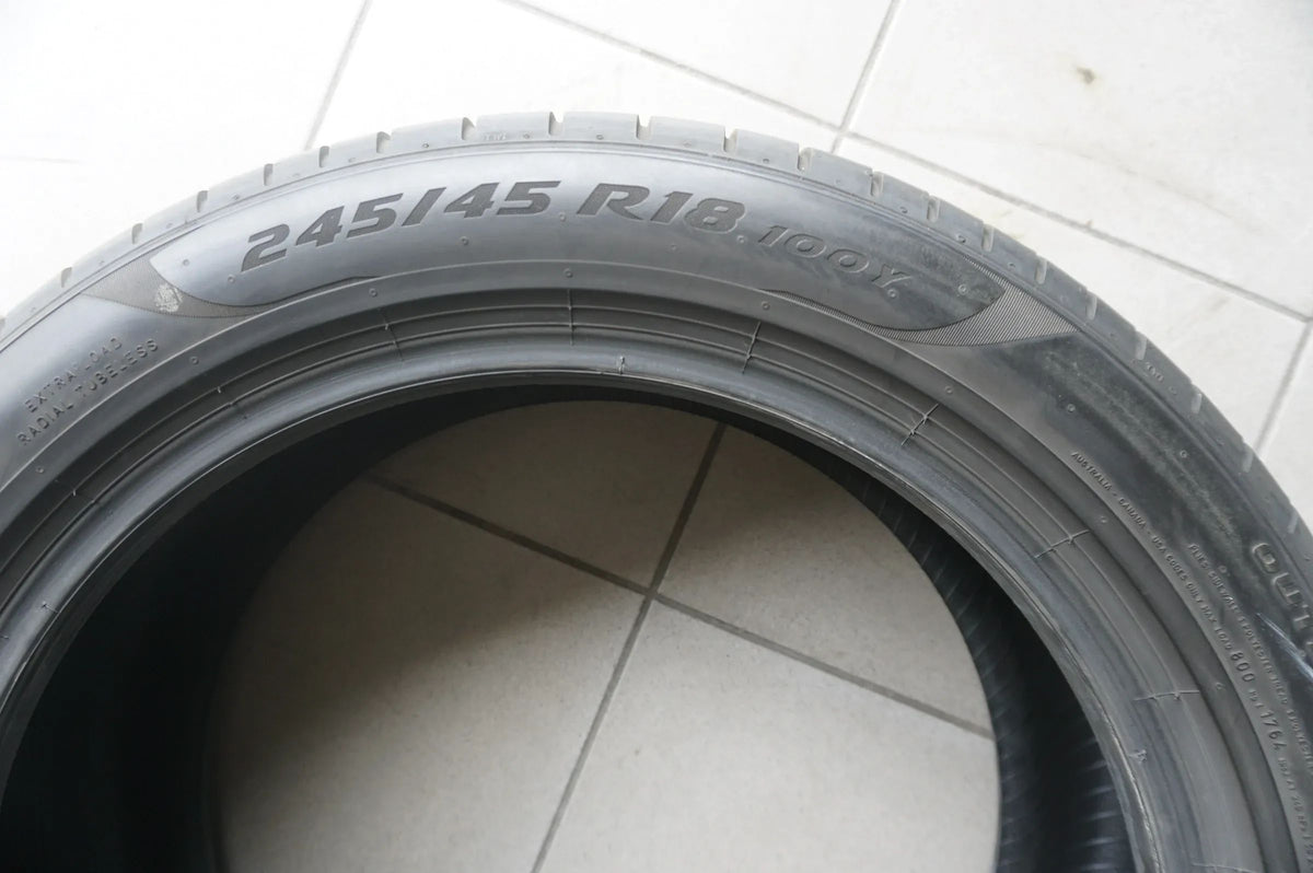 1 X 245 45 R18 100Y Pneu d'été Pirelli P Zero PZero * 2023 5mm Detailansicht 4