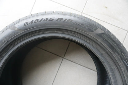 1 X 245 45 R18 100Y Pneu d'été Pirelli P Zero PZero * 2023 5mm