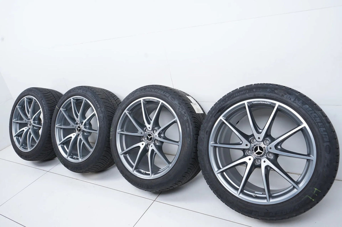 Mercedes E63 AMG W213 Winterreifen Winterräder 265 40 19 Zoll Detailansicht 8