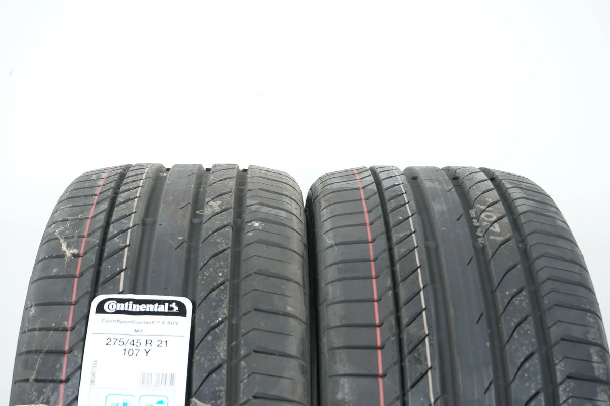 2 x Pneus d'été DEMO Continental 275 45 21 Zoll DOT18 MO Detailansicht 4
