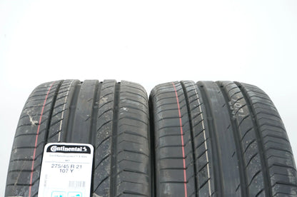 2 x Pneus d'été DEMO Continental 275 45 21 Zoll DOT18 MO