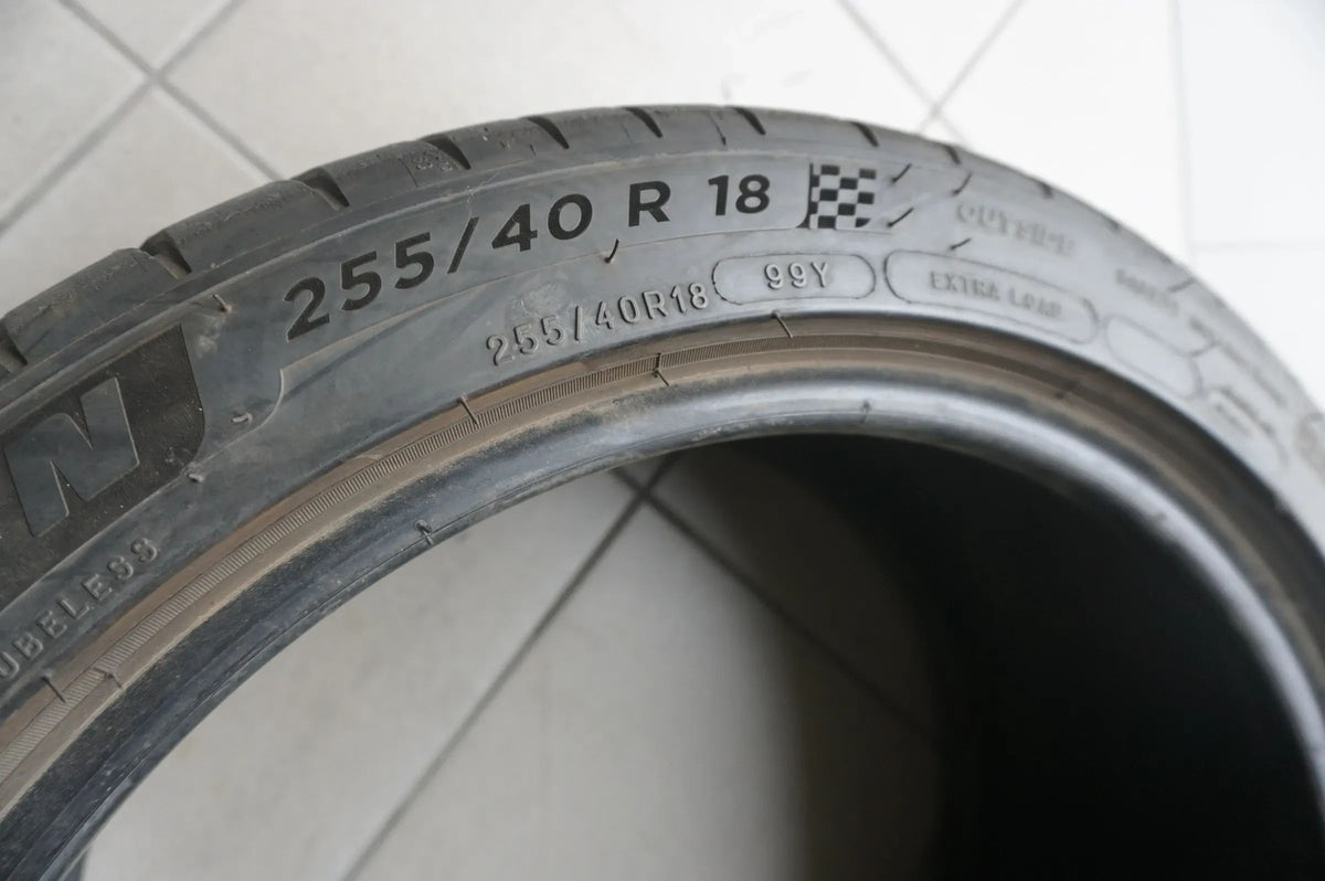 2 X 255 40 R18 99Y Summer tires Michelin Pilot Sport 4 ZP RSC RunFlat 2018 6mm Detailansicht 5