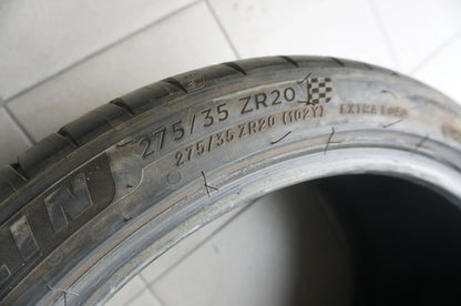 1 X 275 35 ZR20 R20 102Y pneu été Michelin Pilot Sport 4 S 2016 7mm