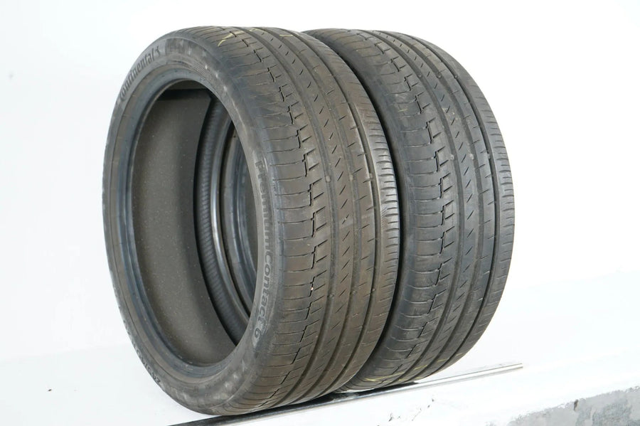 2x Continental summer tires 245 40 20 inch DOT21 approx. 5mm tread depth