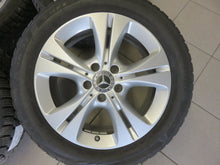 Originální hliníková kola Mercedes třídy C W205 S205, zimní pneumatiky 225 50 R17 8mm