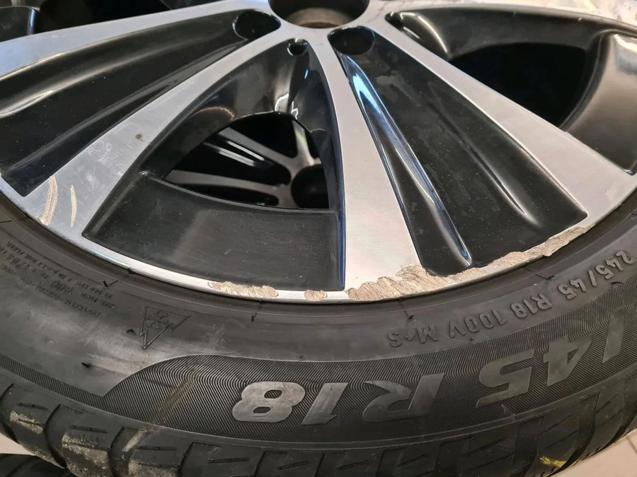 Mercedes Classe E W213 S213 Hybride E300de 300e Jantes alu Roues complètes hiver Pneus hiver