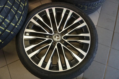 Originele Mercedes S-klasse W223 V223 20 inch lichtmetalen velgen zomerwielen zomerbanden