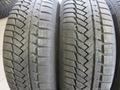 Cerchi in lega Mercedes Classe C W205, ruote invernali, pneumatici invernali Conti 205 60 R16, 8 mm