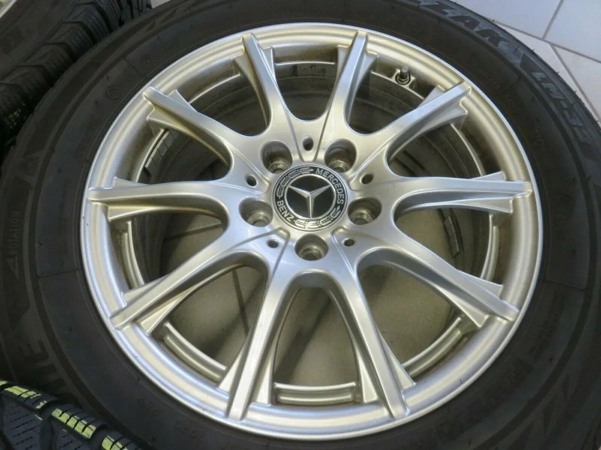Jantes alu d'origine Mercedes Classe C W205 S205 roues hiver pneus hiver 6mm Detailansicht 5