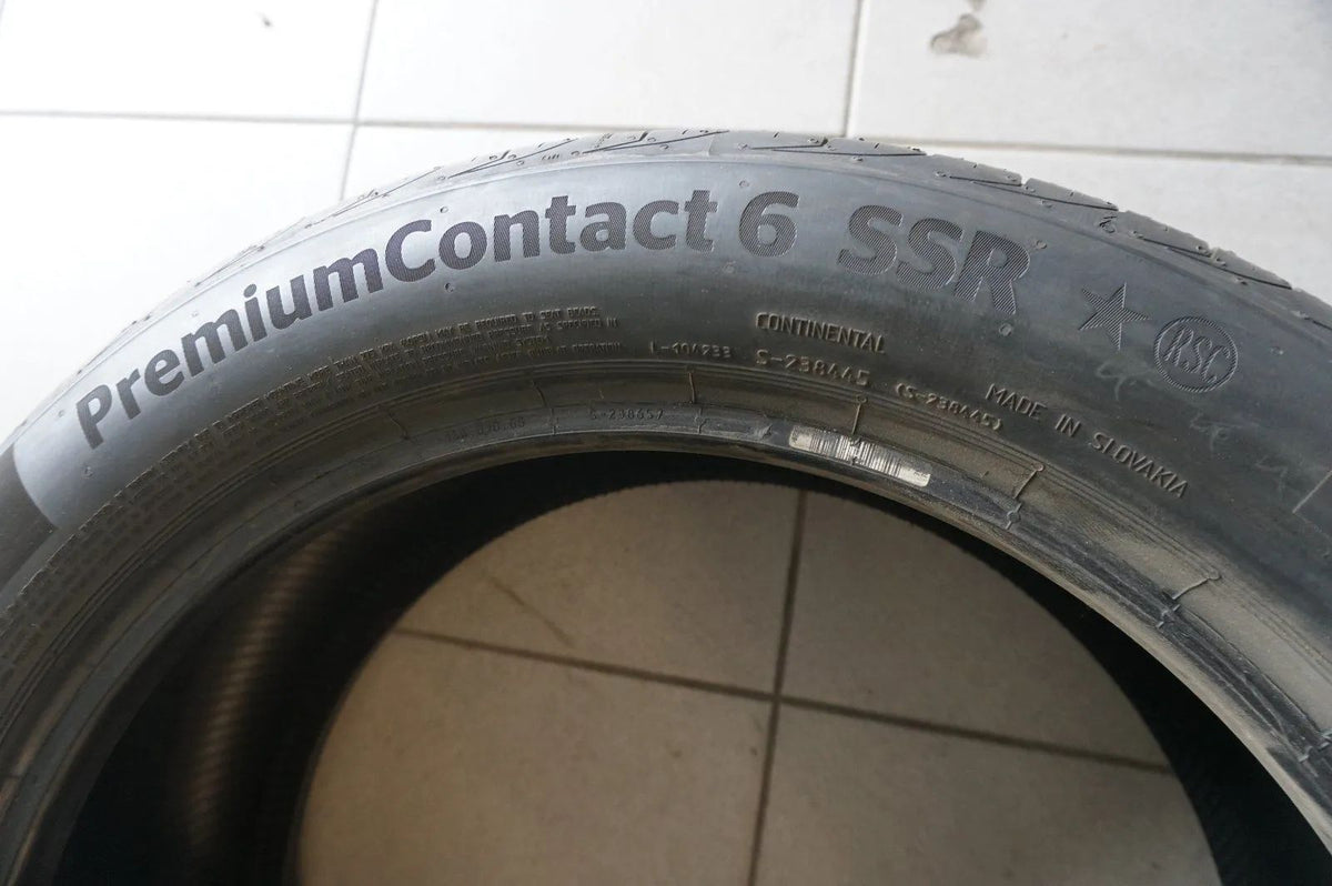 225 50 R18 95W Sommerreifen Continental PremiumContact 6* SSR RSC RFT 2018 7mm Detailansicht 3