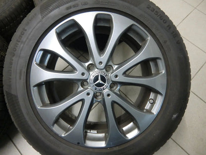 Cerchi in lega originali Mercedes GLC X253 C253 da 18 pollici, pneumatici invernali, ruote invernali 6 mm