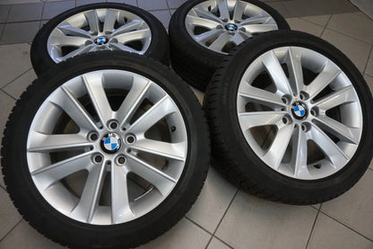 Original BMW 1 Series E87 Alloy Wheels Winter Tires 205 50 R17 inch 8mm