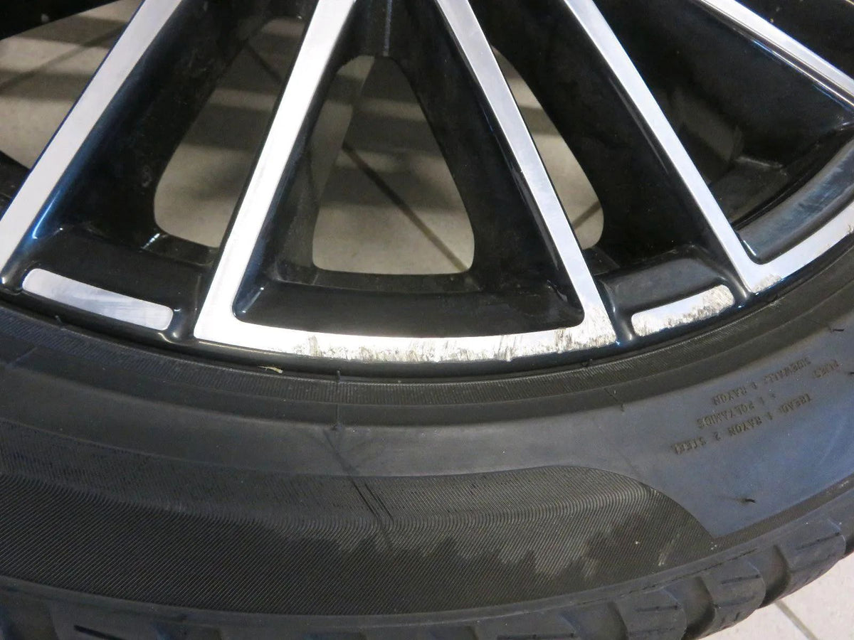 Original Mercedes C-Class W206 S206 Alloy Wheels Winter Tires 225 45 R18 Inch 6mm Detail view 10