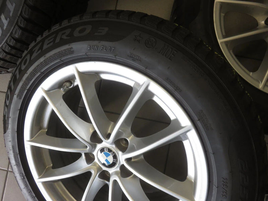 Original BMW 5 Series G30 G31 Alloy Wheels Winter Wheels Winter Tires 225 55 R17 6mm