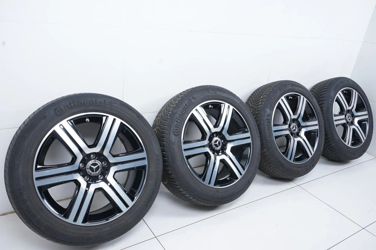 Original Mercedes GLC X253 C253 19 inch alloy wheels all-weather tires 235 55 R19 Detailansicht 2