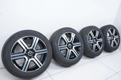 Original Mercedes GLC X253 C253 19 inch alloy wheels all-weather tires 235 55 R19