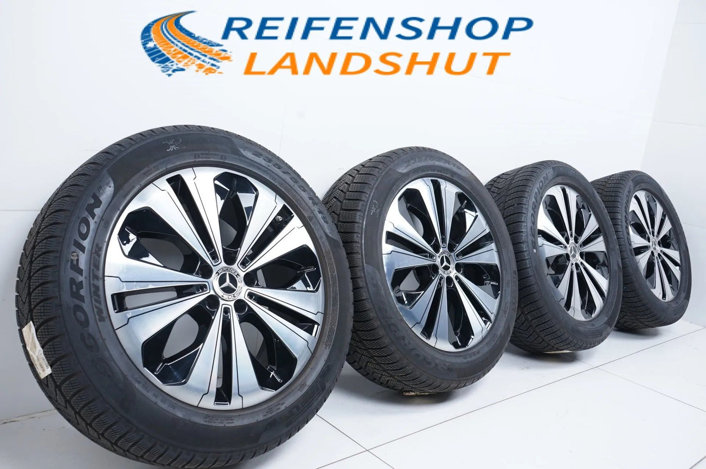 Original Mercedes EQC N293 TOP 19 inch alloy wheels winter tires winter wheels 7mm