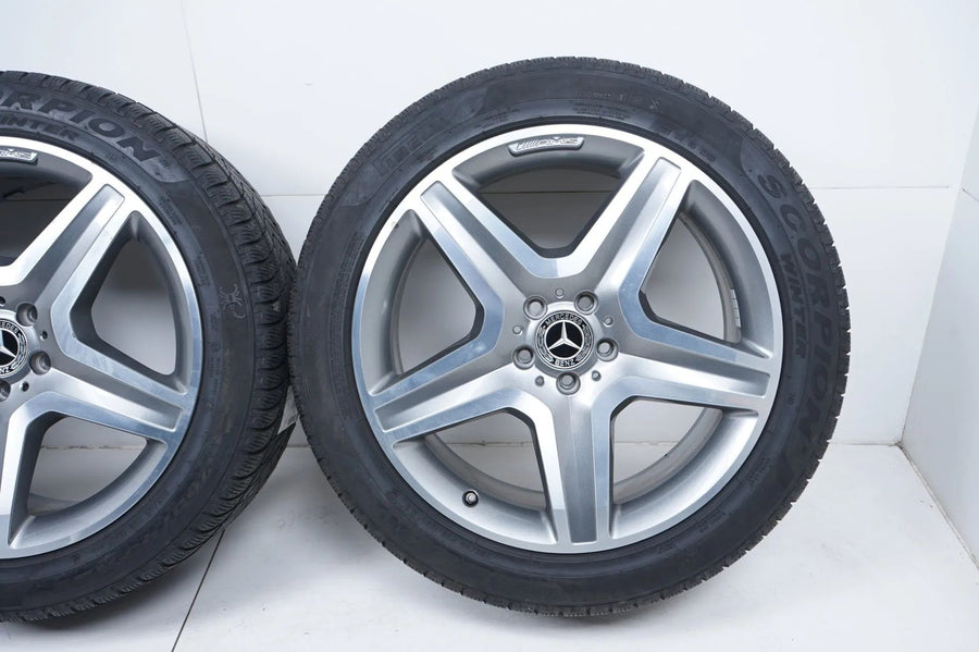 Mercedes ML GLE W166 20 Inch AMG Alloy Wheels Winter Tires Winter Wheels 265 45 R20