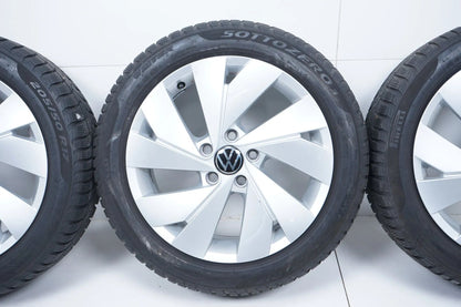 Pneus hiver pour VW Volkswagen Golf 7 et 8, jantes hiver 205/50/17 pouces