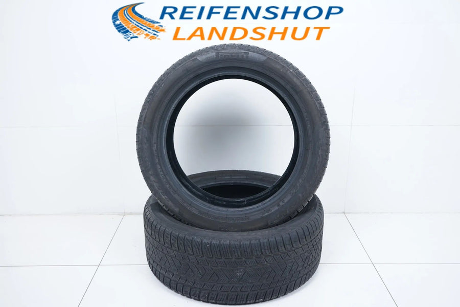 2x Winter tires 285 45 21 inch Pirelli DOT22 approx. 4 mm BMW* RFT