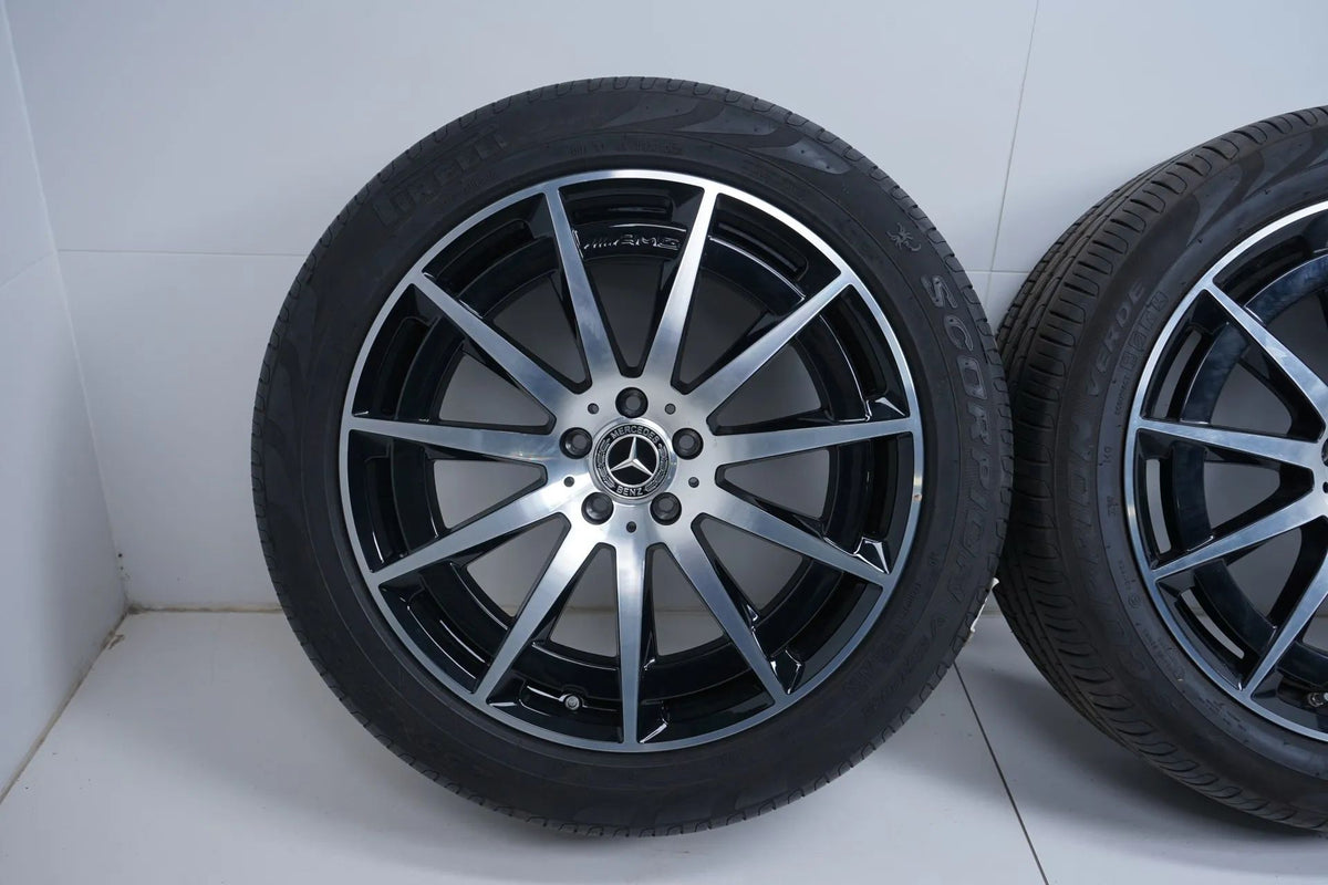 Original Mercedes EQC N293 TOP 20 Zoll AMG Alufelgen Sommerräder Sommerreifen Detailansicht 3