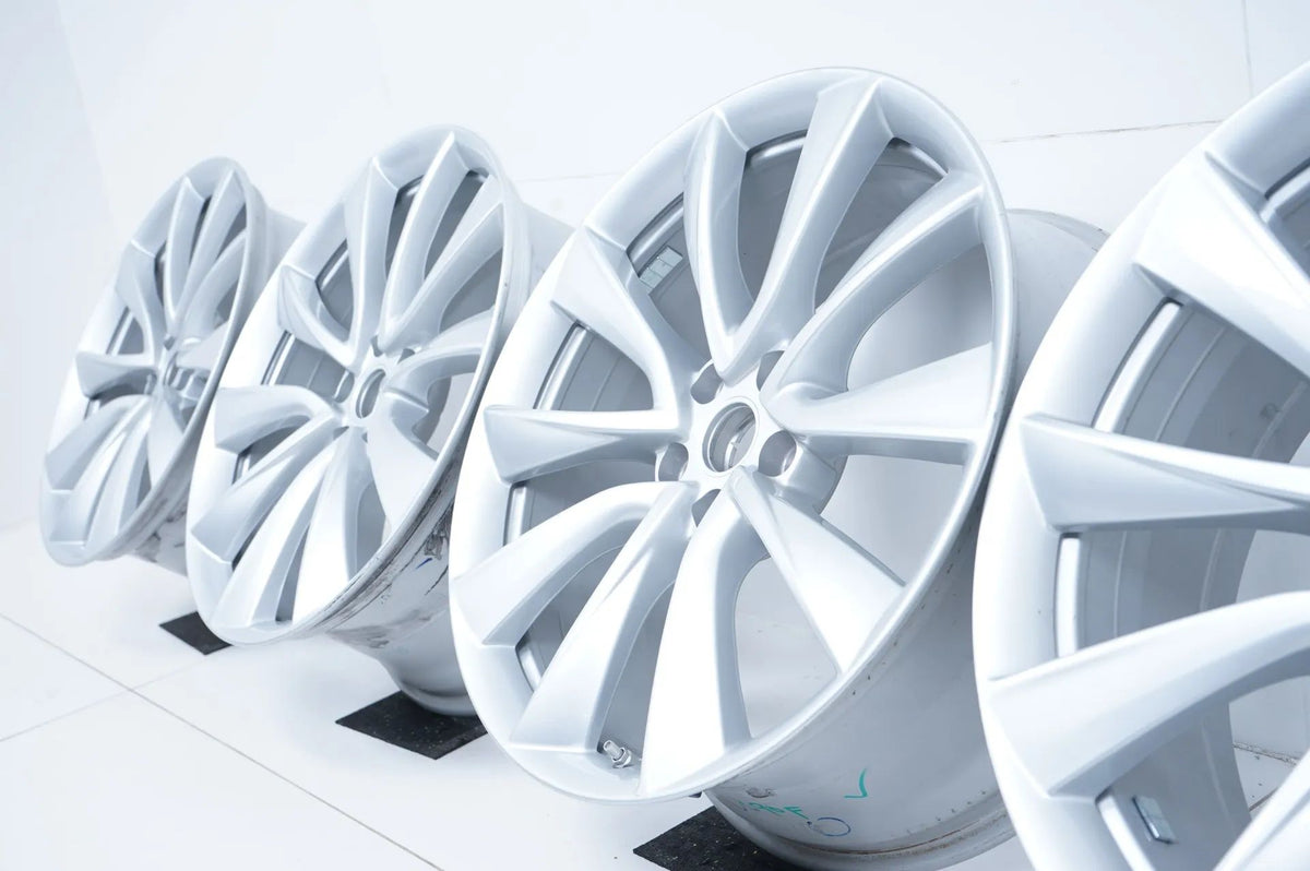 4 x Original Tesla Model 3 Alloy Wheels 20 Inch 1044227-00-D 8.5J ET35 Detailansicht 9