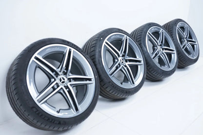 Mercedes CLA45 W118 C118 summer wheels, summer tires, 19 inch