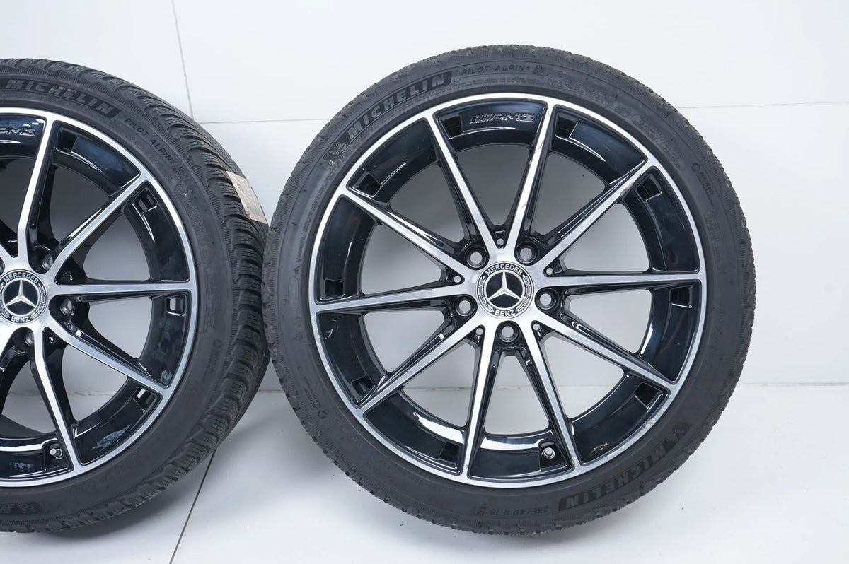 Mercedes A35 W177 AMG Winterreifen Winterräder 235 40 18 Zoll Detailansicht 9