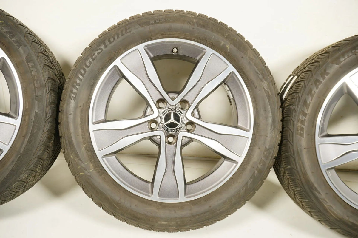 Mercedes C Klasse W205 Winterreifen Winterräder 225 50 17 Zoll Detailansicht 5