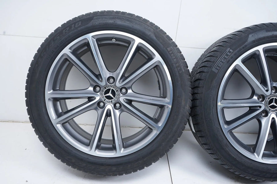 Roues d'hiver pour Mercedes Classe CLS W257, pneus d'hiver 245/45/18 pouces