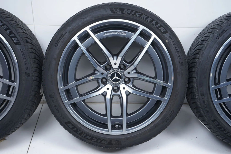 Original Mercedes E43 E53 AMG W213 pneus hiver roues hiver 19 pouces jantes alu